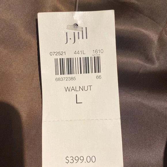 JJill Genuine Suede Leather Zippered Jacket - Picture 7 of 11